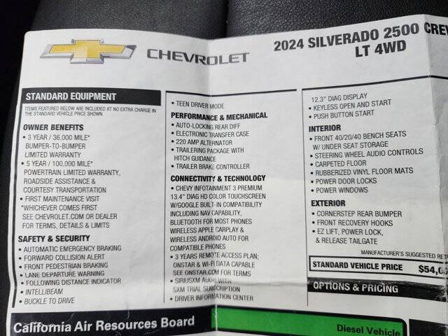 2024 Chevrolet Silverado 2500HD