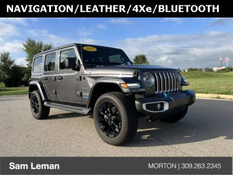 2022 Jeep Wrangler Unlimited for sale at Sam Leman CDJRF Morton in Morton IL
