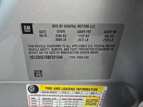 2011 Chevrolet Malibu LT