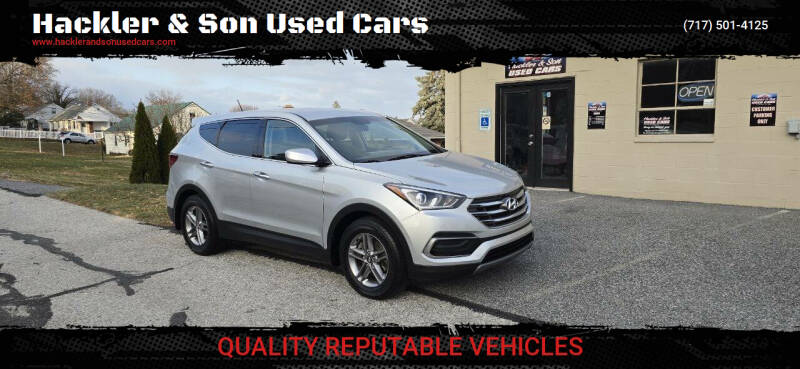 2018 Hyundai Santa Fe Sport for sale at Hackler & Son Used Cars in Red Lion PA