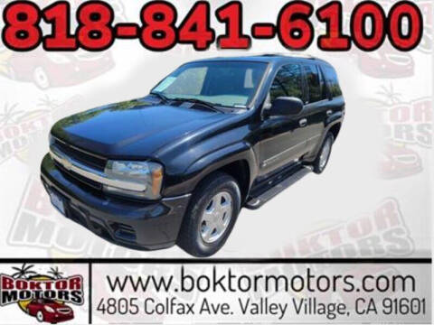 2003 Chevrolet TrailBlazer for sale at Boktor Motors in North Hollywood CA