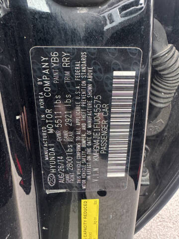 2015 Hyundai Genesis 3.8L