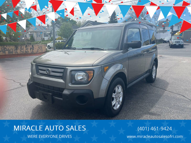 2008 Honda Element for sale at MIRACLE AUTO SALES in Cranston RI
