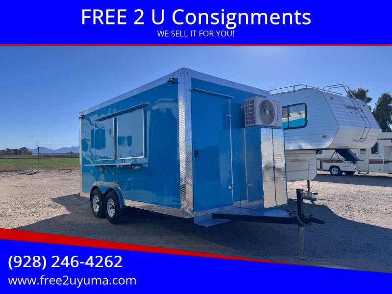 2023 Food Trailer 16x8 for sale at FREE 2 U Consignments in Yuma AZ