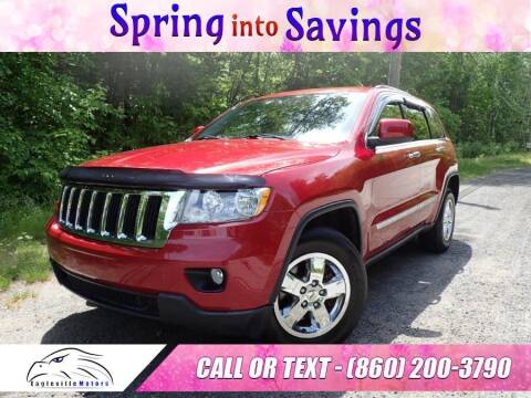 2011 Jeep Grand Cherokee for sale at EAGLEVILLE MOTORS LLC in Storrs Mansfield CT