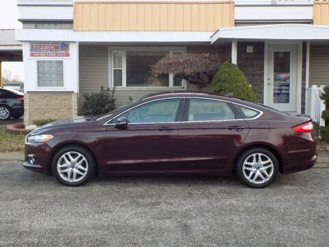 2013 Ford Fusion for sale at Freedom Auto Mart in Bellevue OH