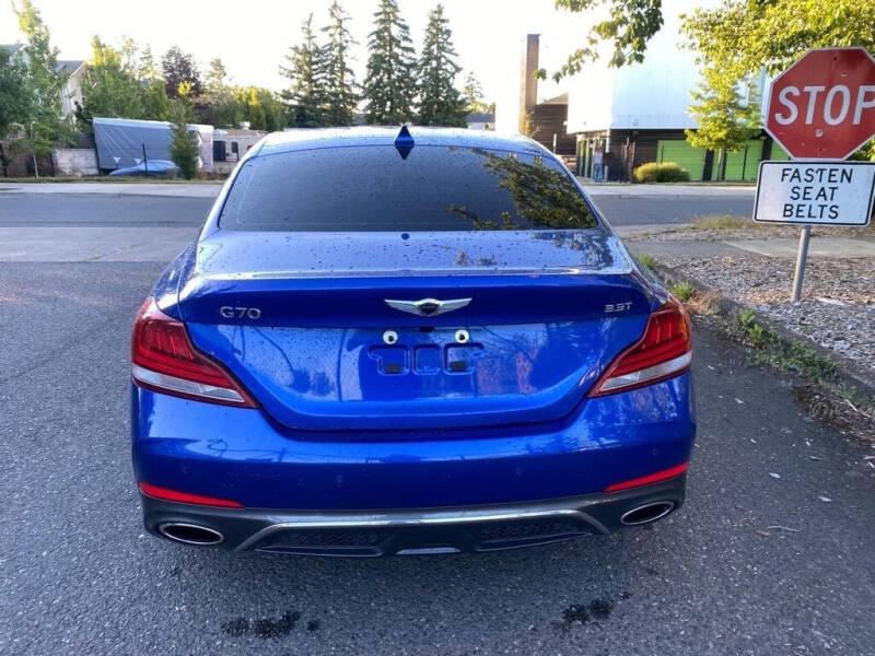 2019 Genesis G70 3.3T Advanced