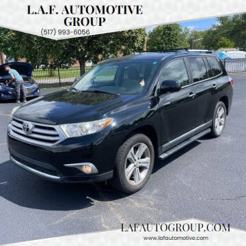 2011 Toyota Highlander for sale at L.A.F. Automotive Group in Lansing MI