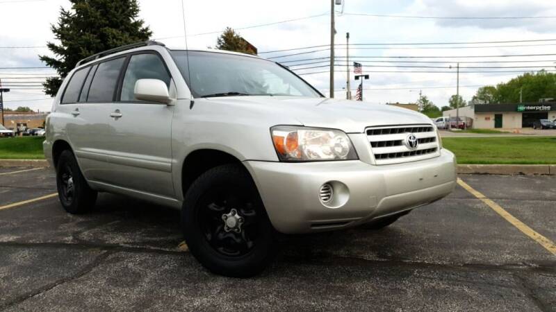 2004 Toyota Highlander for sale at JT AUTO in Parma OH