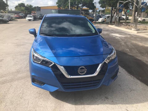 2021 Nissan Versa for sale at Guru Auto Sales in Miramar FL