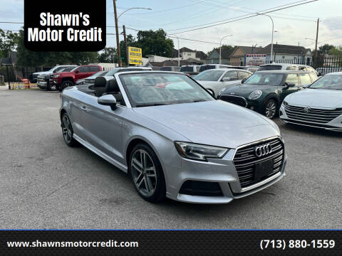 2017 Audi A3 for sale at Shawn's Motor Credit in Houston TX