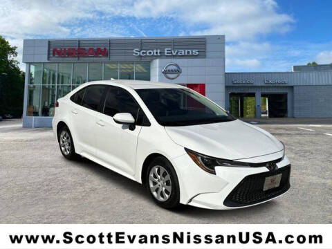 2020 Toyota Corolla for sale at Scott Evans Nissan in Carrollton GA
