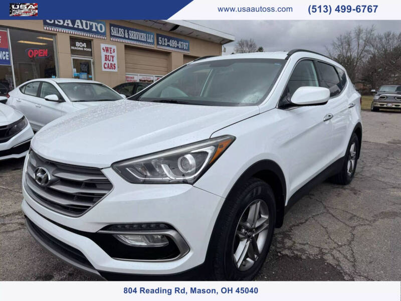 2017 Hyundai Santa Fe Sport for sale at USA Auto Sales & Services, LLC in Mason OH