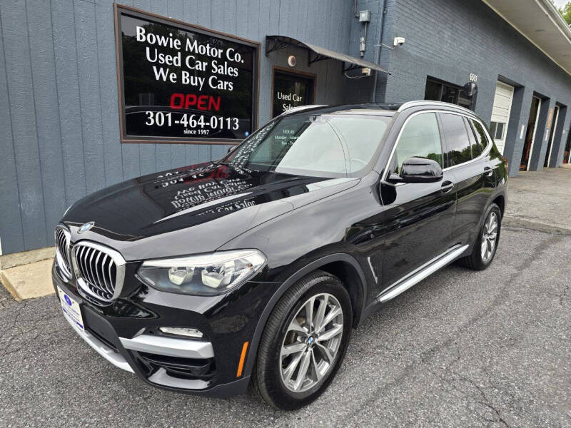 2019 BMW X3 for sale at Bowie Motor Co in Bowie MD