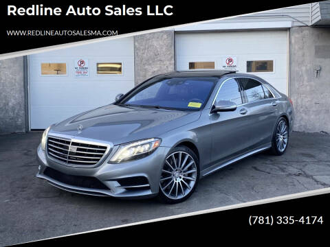 2015 Mercedes-Benz S-Class for sale at Redline Auto Sales LLC in East Weymouth MA
