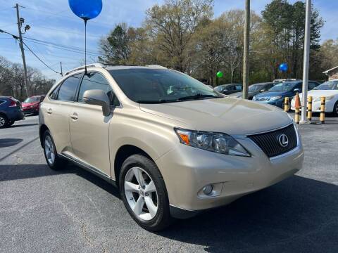 2012 Lexus RX 350 for sale at NO FULL COVERAGE AUTO SALES LLC in Austell GA