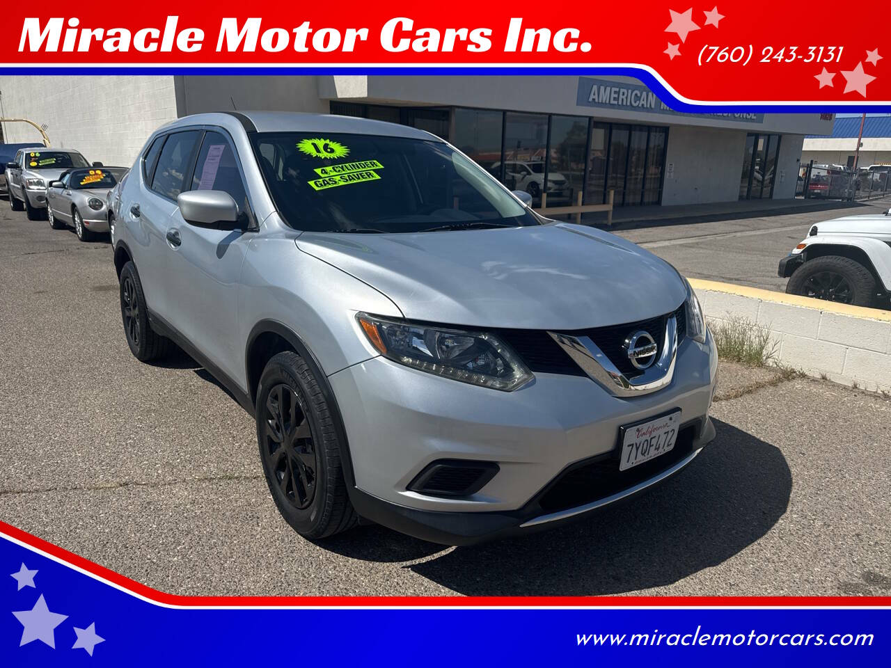 2016 Nissan Rogue SV 4dr Crossover 