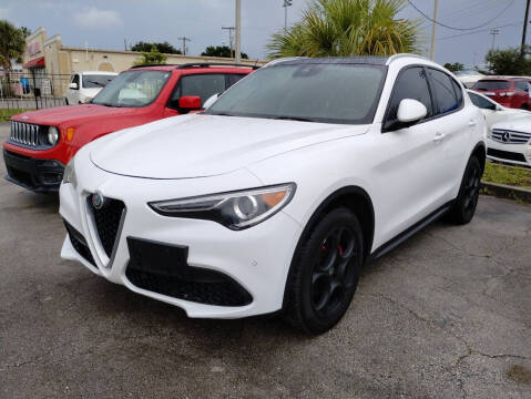 2018 Alfa Romeo Stelvio for sale at JAH MOTORSPORT CORP OF FLORIDA in Cocoa FL