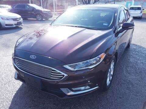 2017 Ford Fusion for sale at Shaks Auto Sales Inc in Fort Worth TX