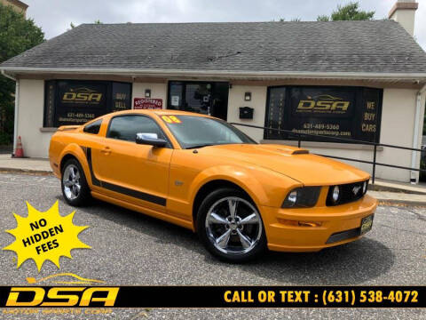 2008 Ford Mustang for sale at DSA Motor Sports Corp in Commack NY