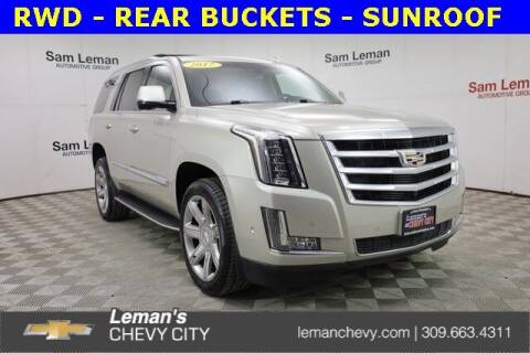 2017 Cadillac Escalade for sale at Leman's Chevy City in Bloomington IL