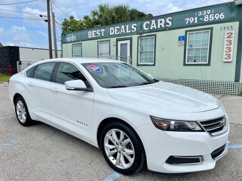 2016 Chevrolet Impala for sale at Best Deals Cars Inc in Fort Myers FL