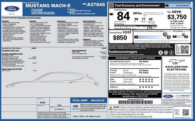 2023 Ford Mustang Mach-E GT