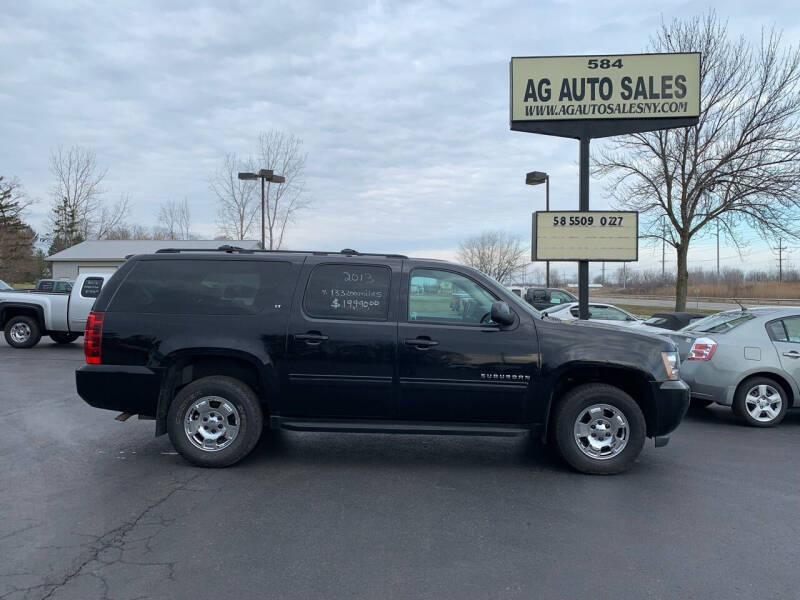 2013 Chevrolet Suburban for sale at AG Auto Sales in Ontario NY