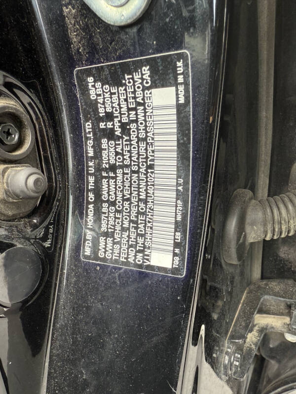 2017 Honda Civic EX-L w/Navi