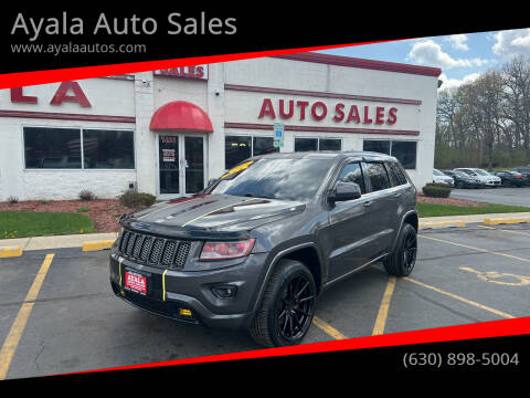 2015 Jeep Grand Cherokee for sale at Ayala Auto Sales in Aurora IL