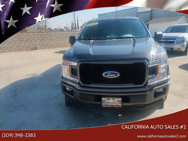 2018 Ford F-150 for sale at CALIFORNIA AUTO SALES #2 in Livingston CA
