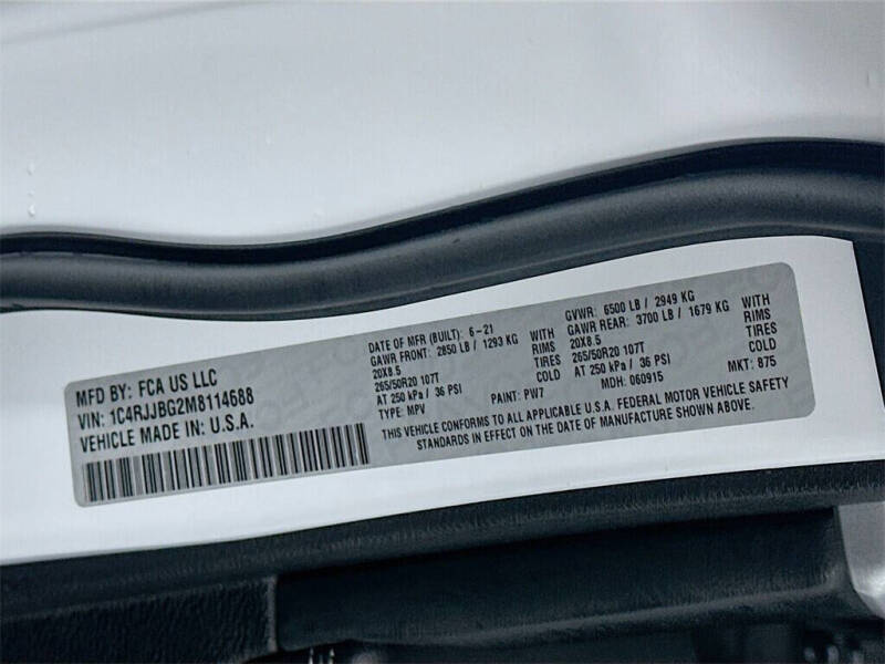 2021 Jeep Grand Cherokee L Limited