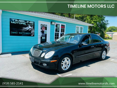 2007 Mercedes-Benz E-Class for sale at Timeline Motors LLC in Clayton NC