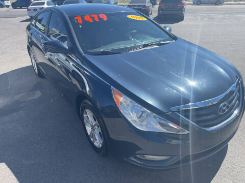2013 Hyundai Sonata for sale at BELOW BOOK AUTO SALES in Idaho Falls ID