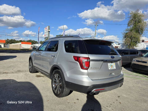 2016 Ford Explorer Platinum