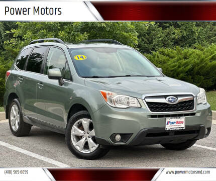 2014 Subaru Forester for sale at Power Motors in Halethorpe MD