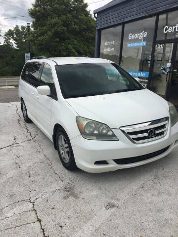 2006 Honda Odyssey for sale at Georgia Certified Motors in Stockbridge GA