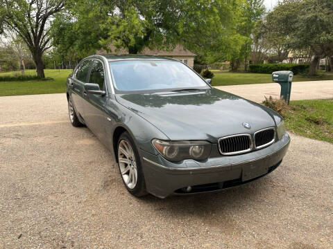 2003 BMW 7 Series for sale at CARWIN MOTORS in Katy TX