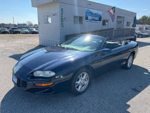 2002 Chevrolet Camaro for sale at Mountain Motors LLC in Spartanburg SC