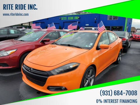 2014 Dodge Dart for sale at RITE RIDE INC. - Rite Ride Inc 2 in Shelbyville TN