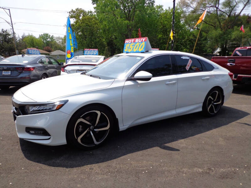 2019 Honda Accord for sale at North American Credit Inc. in Waukegan IL