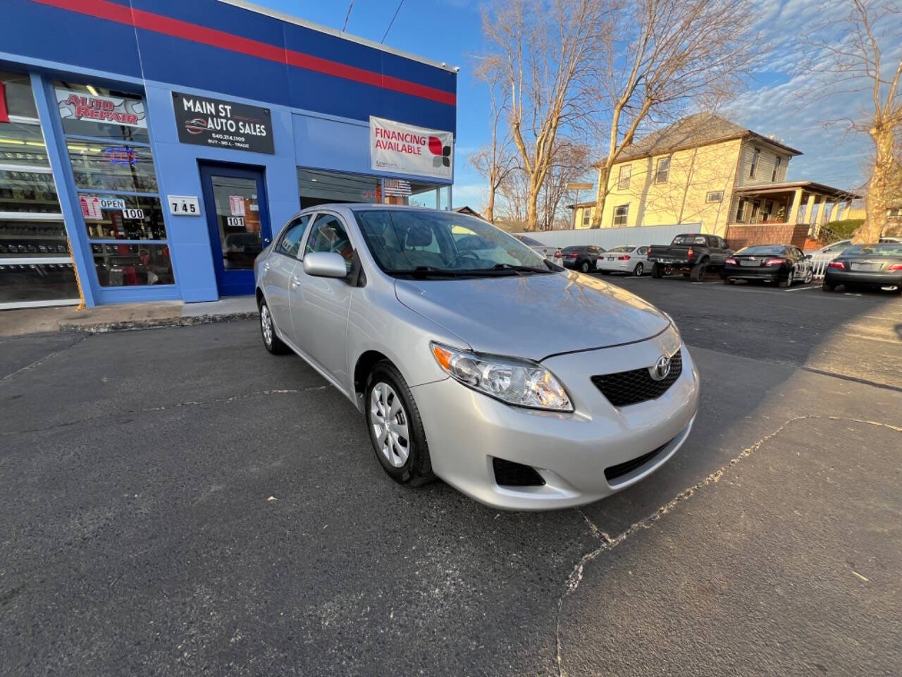 2009 Toyota Corolla for sale at MAIN ST AUTO SALES in Harrisonburg, VA