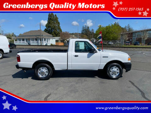 2007 Ford Ranger for sale at Greenbergs Quality Motors in Napa CA