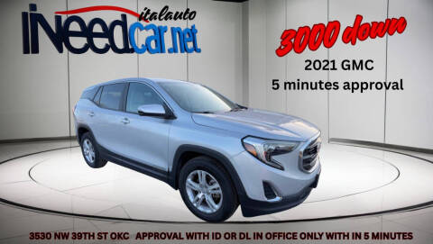 2021 GMC Terrain for sale at IT GROUP in Oklahoma City OK