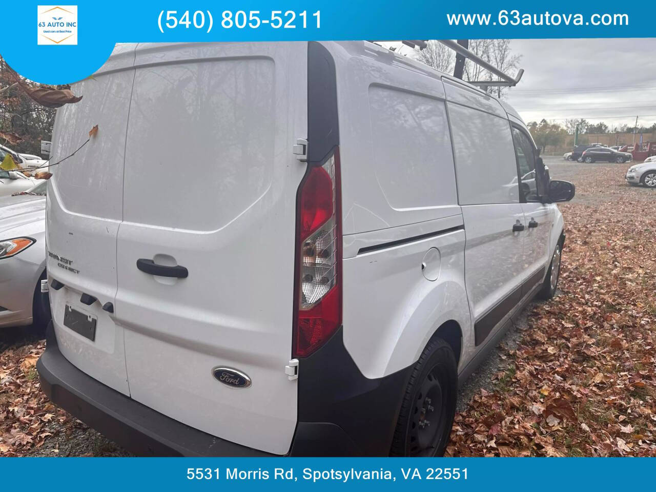 2015 Ford Transit Connect for sale at 63 Auto Inc in Spotsylvania, VA