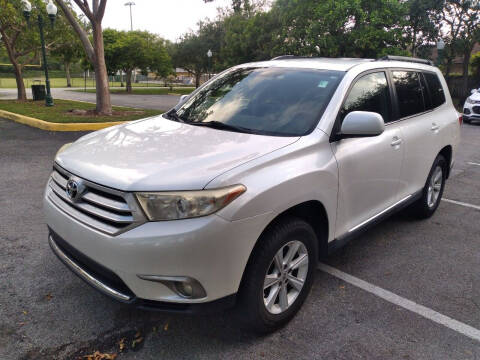 2013 Toyota Highlander for sale at P S AUTO ENTERPRISES INC in Miramar FL
