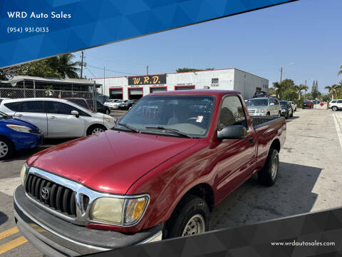 2001 Toyota Tacoma for sale at WRD Auto Sales in Hollywood FL