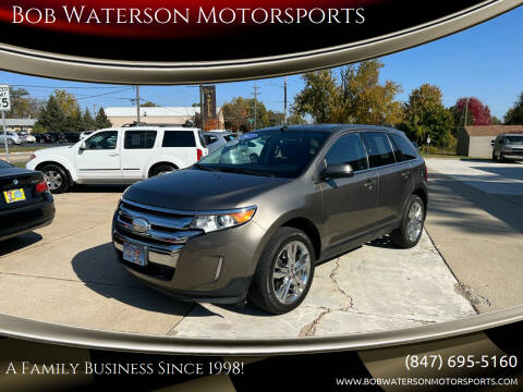 2013 Ford Edge for sale at Bob Waterson Motorsports in South Elgin IL