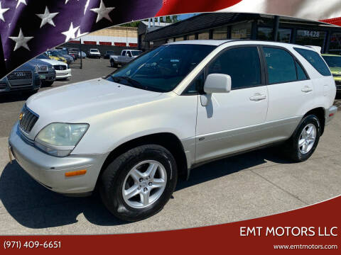 2001 Lexus RX 300 for sale at EMT MOTORS LLC in Portland OR