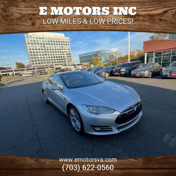 2013 Tesla Model S for sale at E Motors INC in Vienna VA